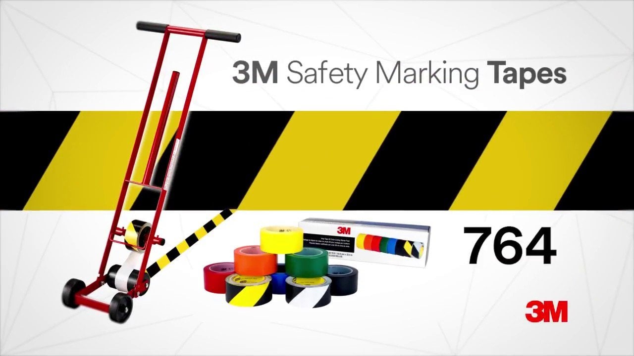 3M 764 genel amaçlı vinil bant sarı